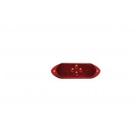 Rear position lamp LED 24V red 